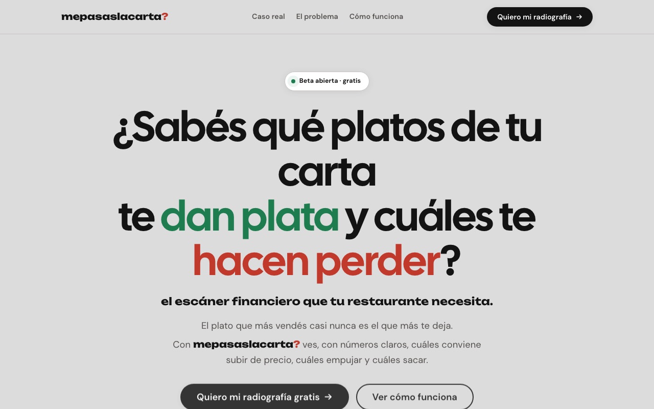 Captura de ¿Me Pasas La Carta?